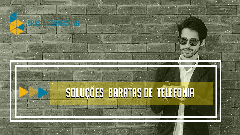 Soluções baratas de telefonia